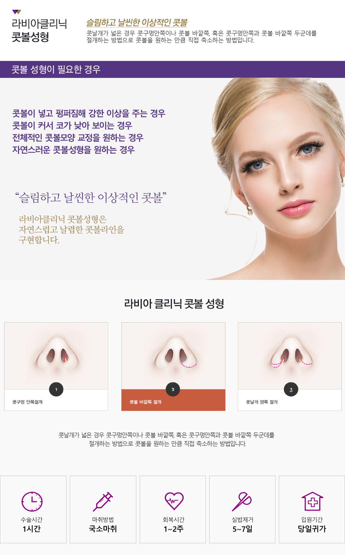 콧볼 성형